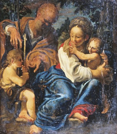 Holy Family by Bartolomeo Schedoni